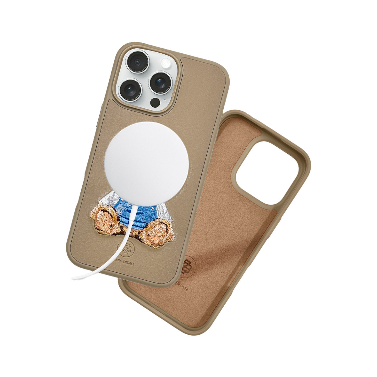 ZuckBear Apple iPhone 16 Everley Magsafe Kapak – Siyah görseli 2