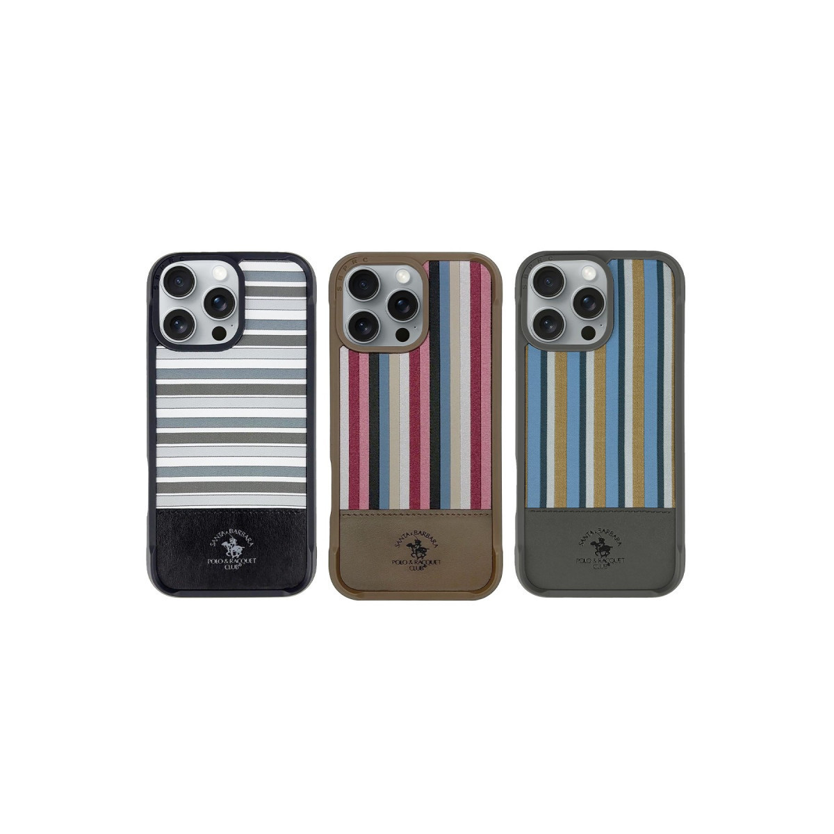 Santa Barbara Polo Racquet Club Apple iPhone 16 Pro Max Isaac Kapak – Titan Gri görseli 2