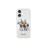 Santa Barbara Polo Racquet Club Apple iPhone 16 Willie Şeffaf Magsafe Kapak - Geometry
