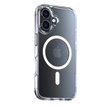 Torras Apple iPhone 16 Diamond Clear Magsafe Kılıf - Şeffaf - Görsel 2