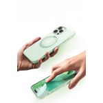 Torras Apple iPhone 16 Pro O Stand R Fitness Serisi Magsafe Kılıf - Açık Yeşil - Görsel 5