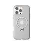 Torras Apple iPhone 16 Pro O Stand Spin Serisi Magsafe Kılıf - Şeffaf - Görsel 2