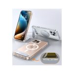 Torras Apple iPhone 16 Pro P Stand Serisi Magsafe Kılıf - Şeffaf - Görsel 5