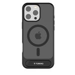 Torras Apple iPhone 16 Pro P Stand Serisi Magsafe Kılıf - Siyah - Görsel 5