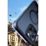 Torras Apple iPhone 16 Pro P Stand Serisi Magsafe Kılıf - Siyah - Görsel 7