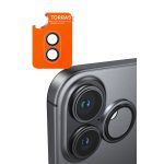 Torras Apple iPhone 17 Lensguard AR Anti Glare Kamera Lens Koruyucu - Siyah