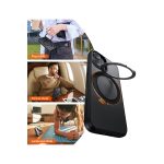 Torras Apple iPhone 17 O Stand Pro Serisi Magsafe Kılıf - Siyah - Görsel 3