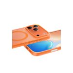 Torras Apple iPhone 17 Pro Guardian Magsafe Kılıf - Turuncu - Görsel 4