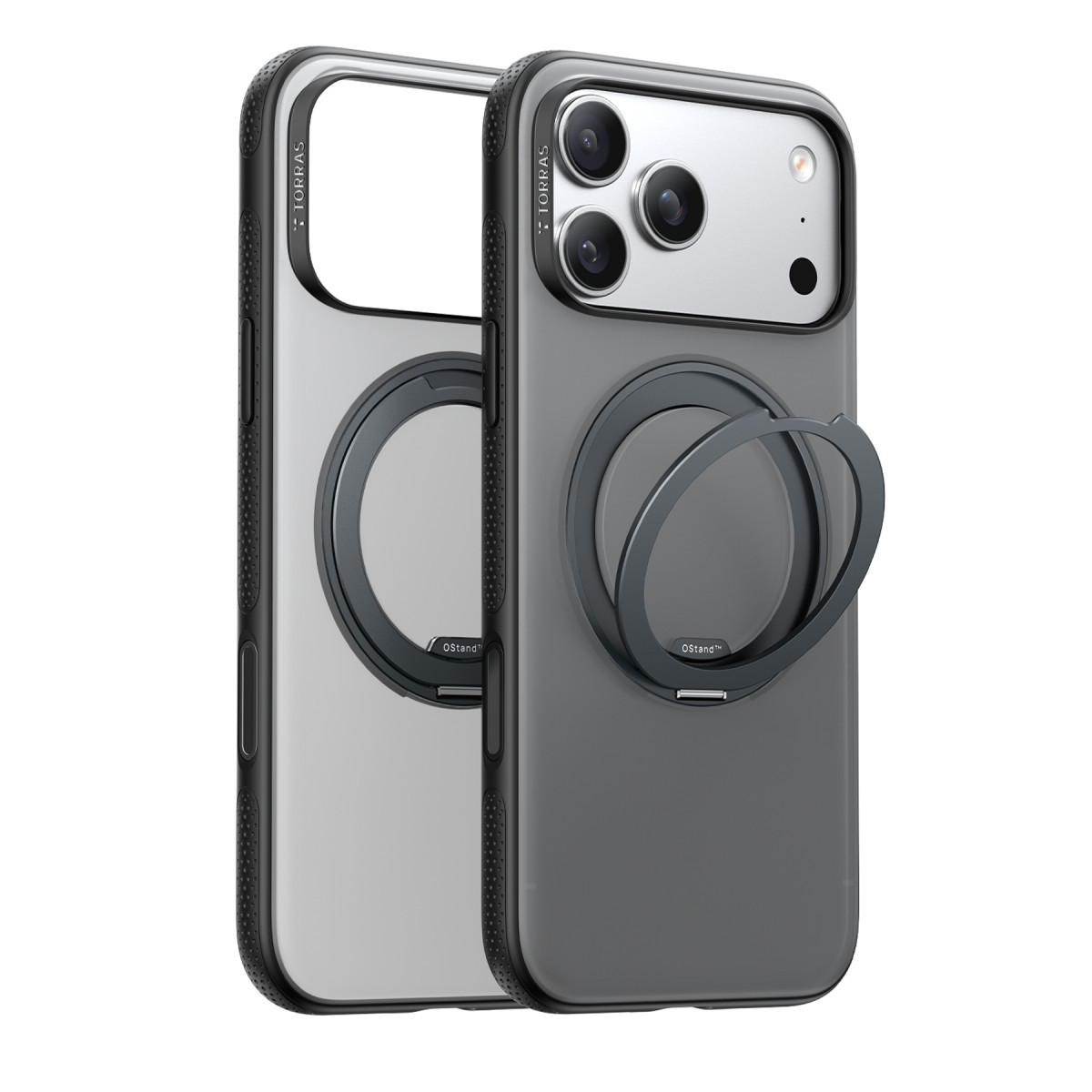 Torras Apple iPhone 17 Pro Max O Stand R Fitness Serisi Magsafe Kılıf – Siyah görseli 2