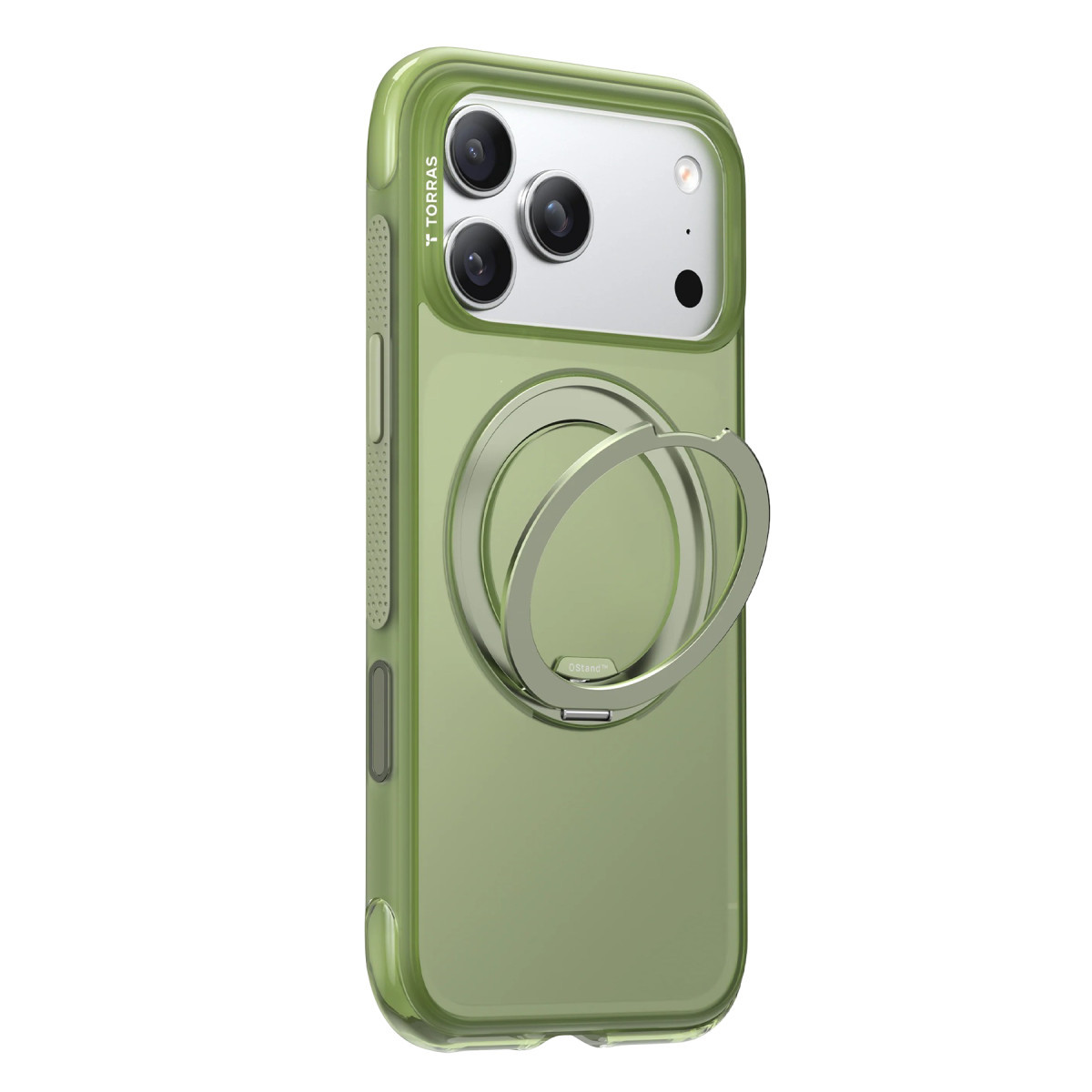 Torras Apple iPhone 17 Pro Max Ostand R Air Magsafe Kapak- Yeşil görseli 2