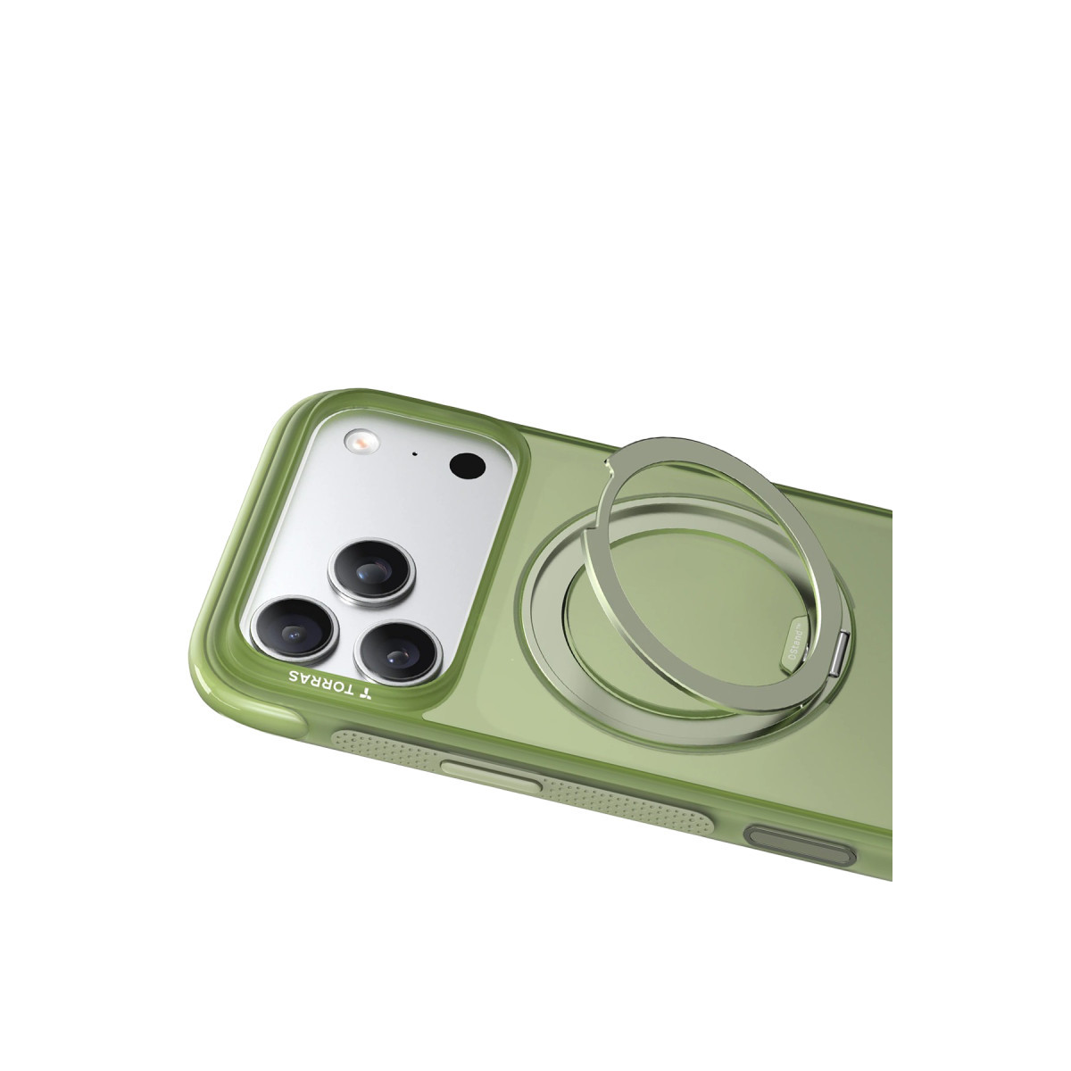 Torras Apple iPhone 17 Pro Max Ostand R Air Magsafe Kapak- Yeşil görseli 3