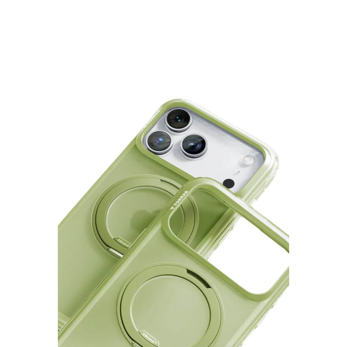 Torras Apple iPhone 17 Pro Max Ostand R Air Magsafe Kapak- Yeşil görseli 5
