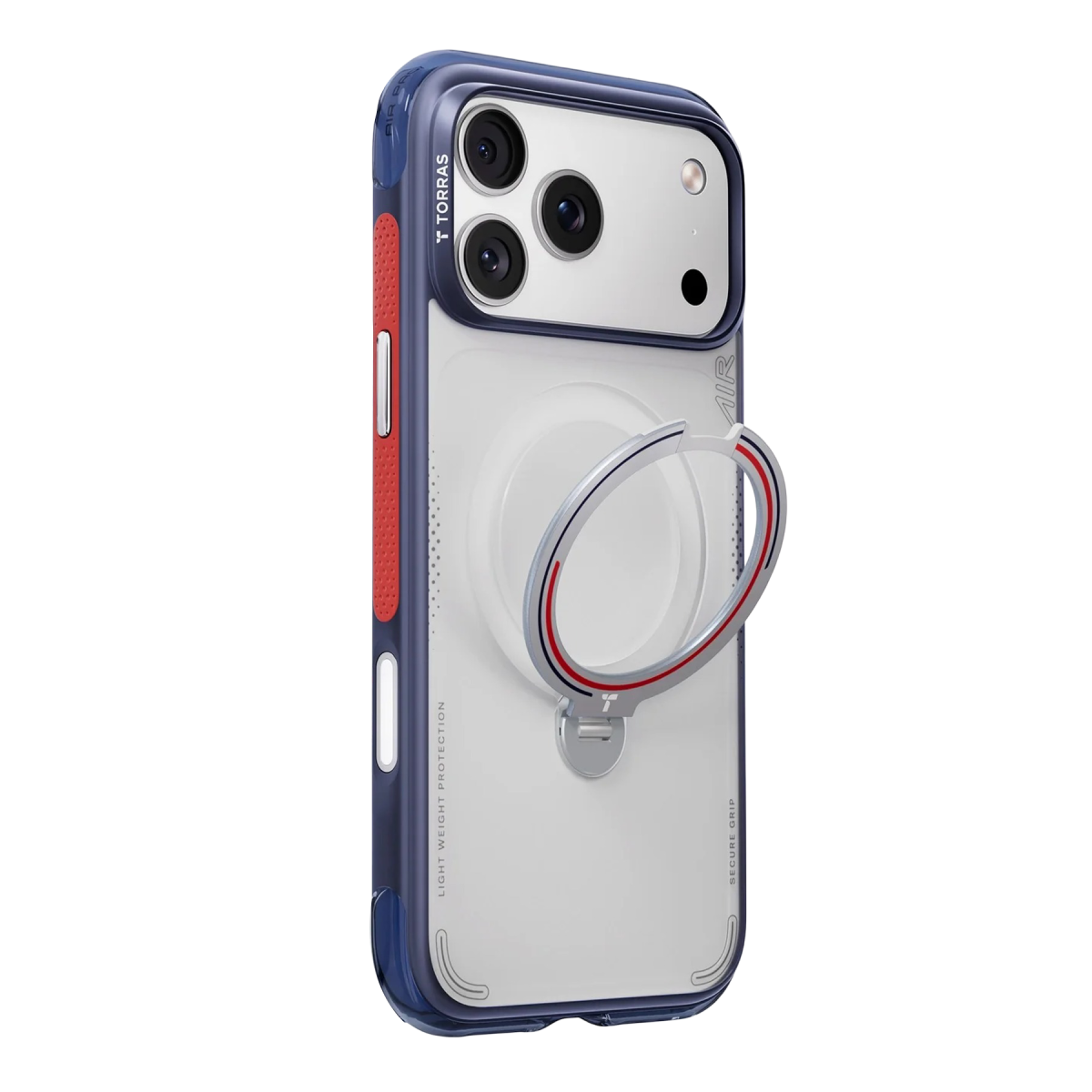 Torras Apple iPhone 17 Pro Max OStand Q3 Air World Cup Serisi Magsafe Kılıf – Lion görseli 3