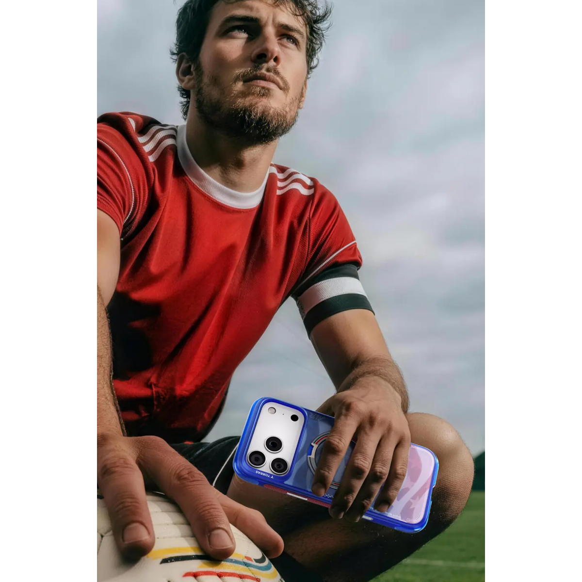 Torras Apple iPhone 17 Pro Max OStand Q3 Air World Cup Serisi Magsafe Kılıf – Starlight görseli 5