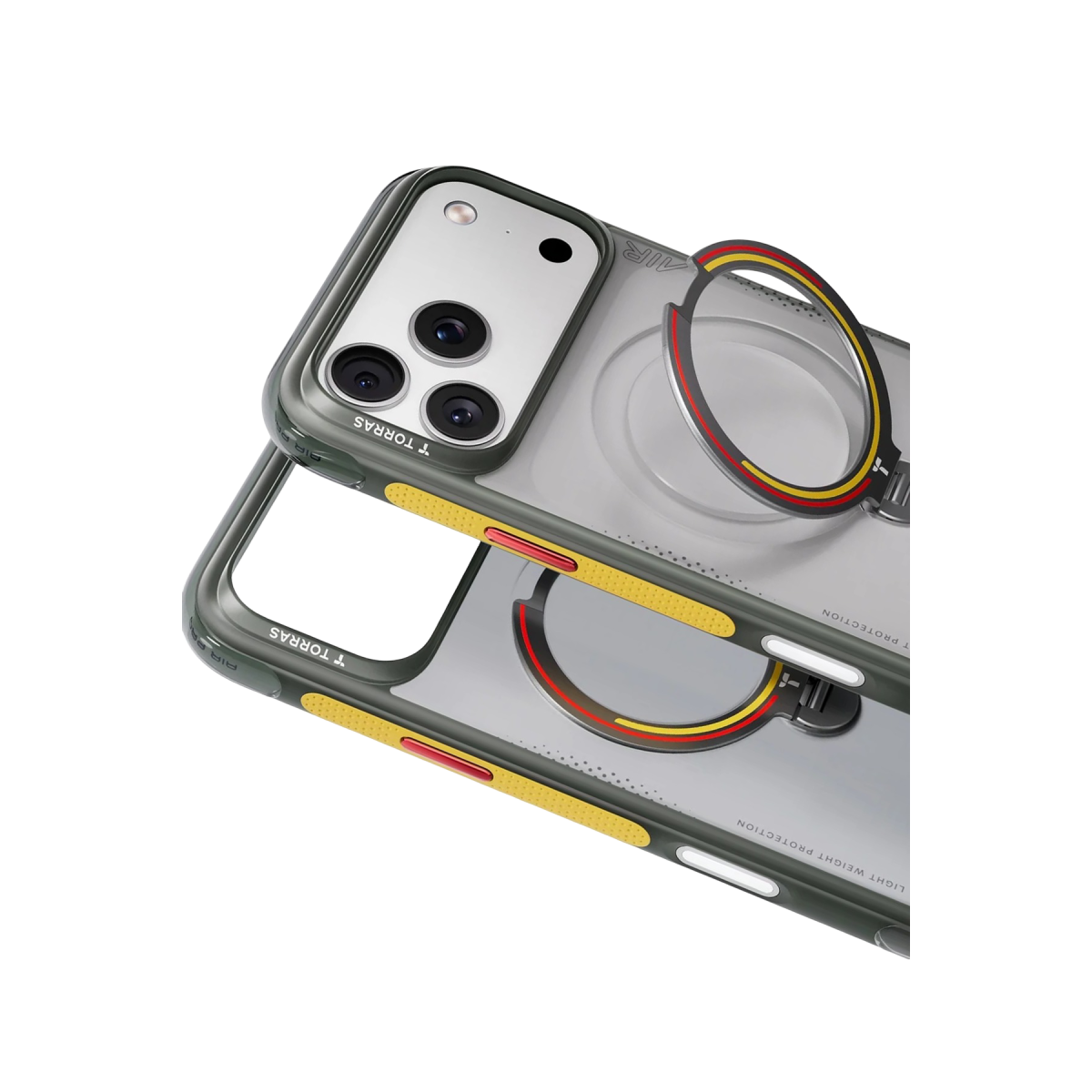Torras Apple iPhone 17 Pro OStand Q3 Air World Cup Serisi Magsafe Kılıf – Iron görseli 2