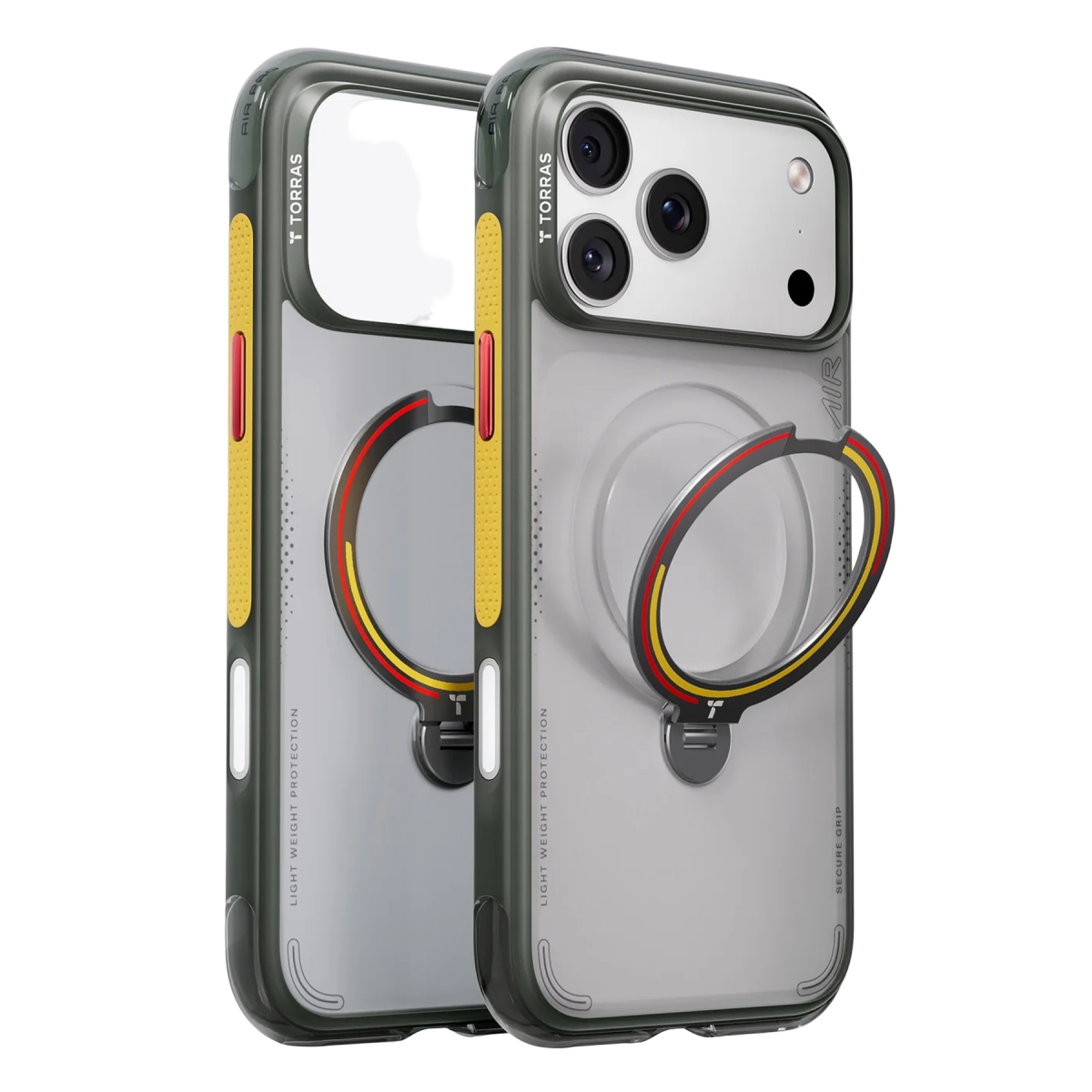 Torras Apple iPhone 17 Pro OStand Q3 Air World Cup Serisi Magsafe Kılıf – Iron görseli 1