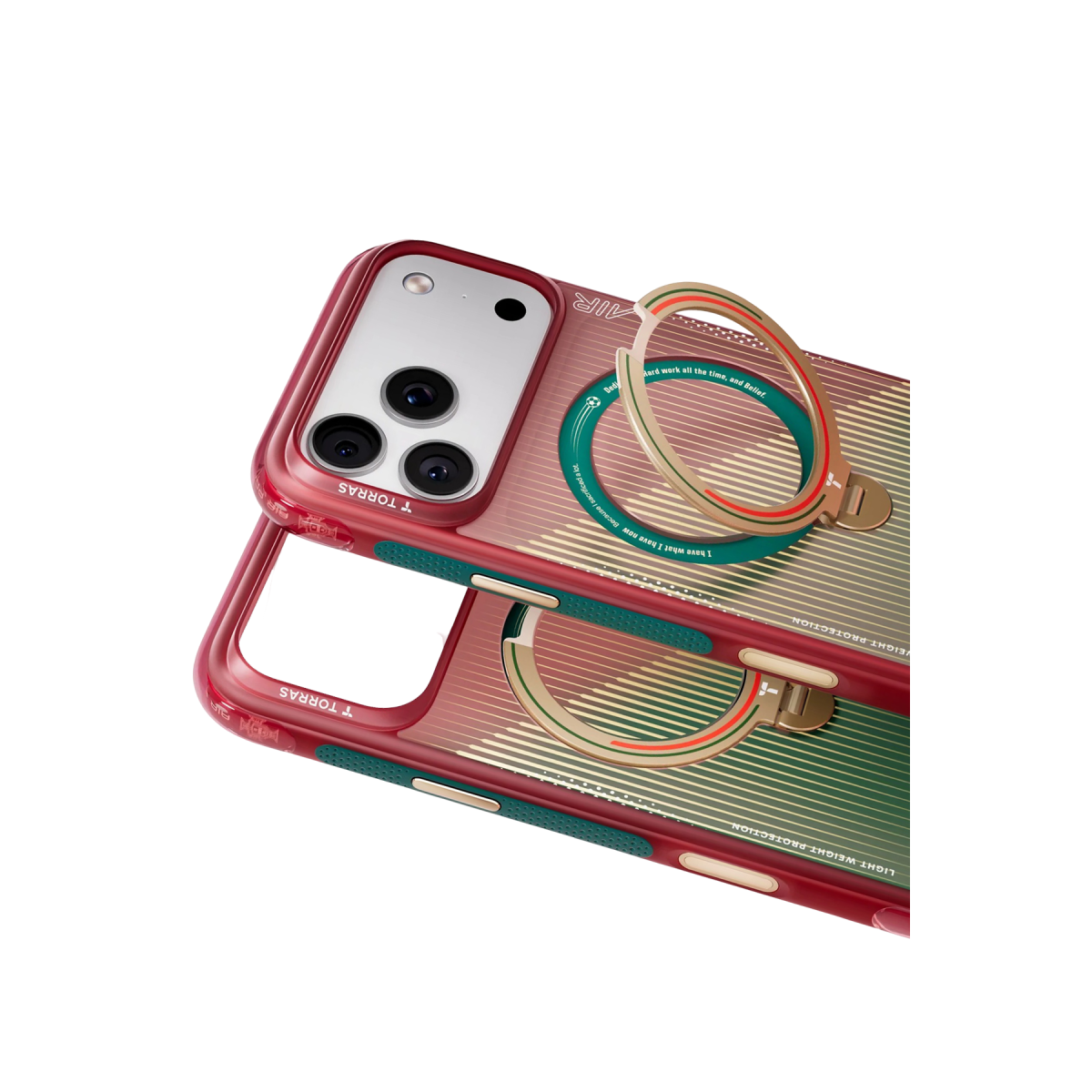 Torras Apple iPhone 17 Pro OStand Q3 Air World Cup Serisi Magsafe Kılıf – Glory Slash görseli 2