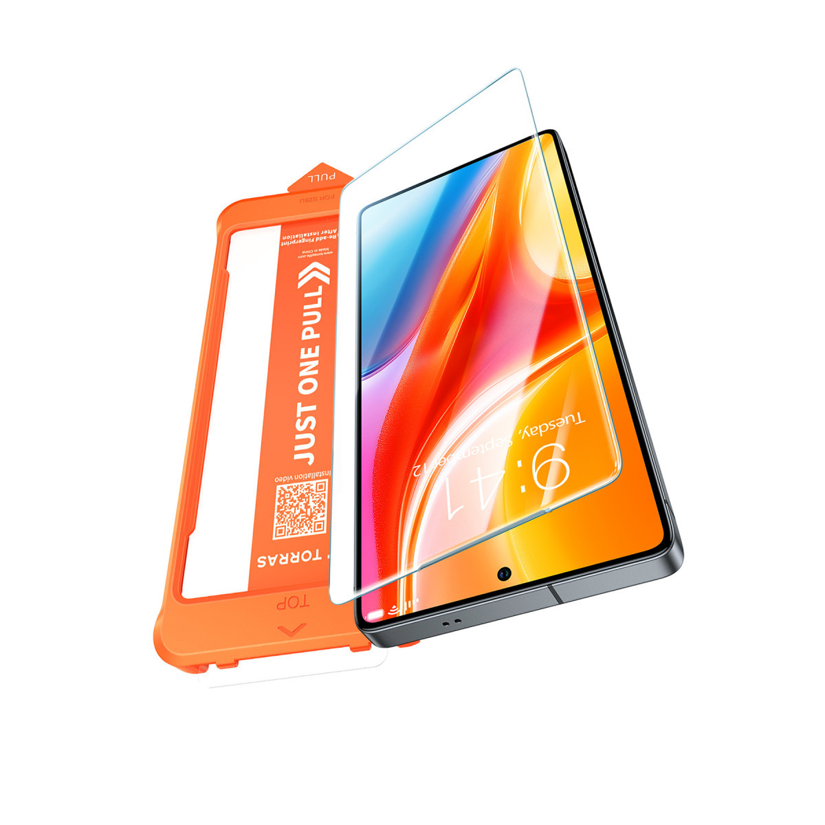 Torras Samsung Galaxy S26 Install Master AutoKit HD Cam Ekran Koruyucu – Şeffaf görseli 1