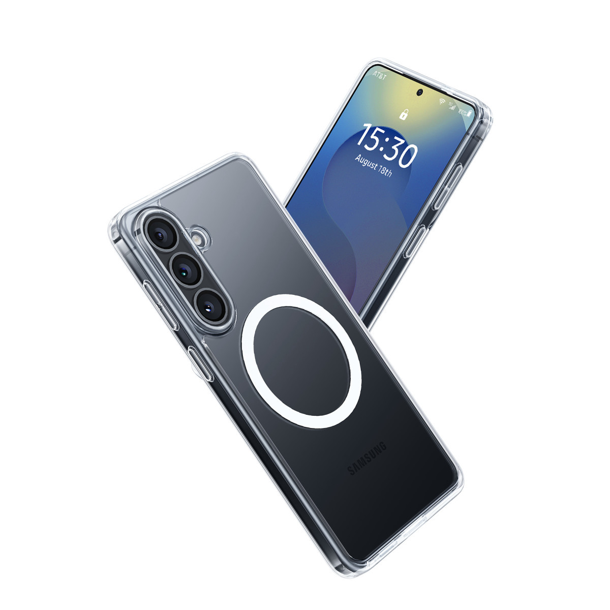 Torras Samsung Galaxy S26 Plus Guardian Magsafe Kılıf – Şeffaf görseli 3