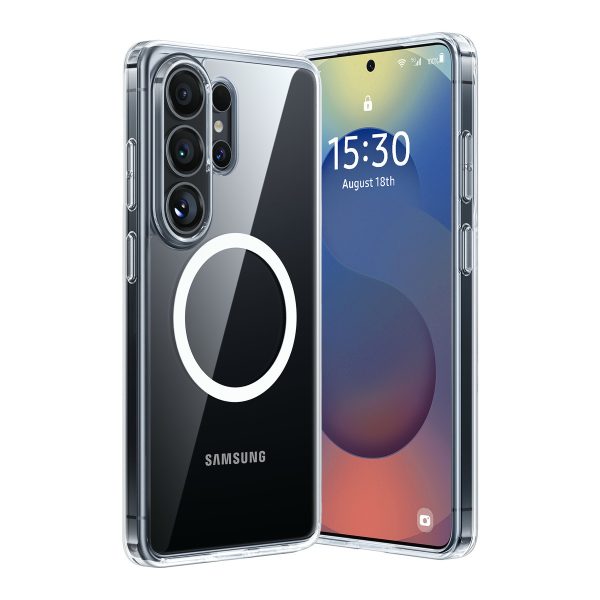 Torras Samsung Galaxy S26 Ultra Guardian Magsafe Kılıf - Şeffaf