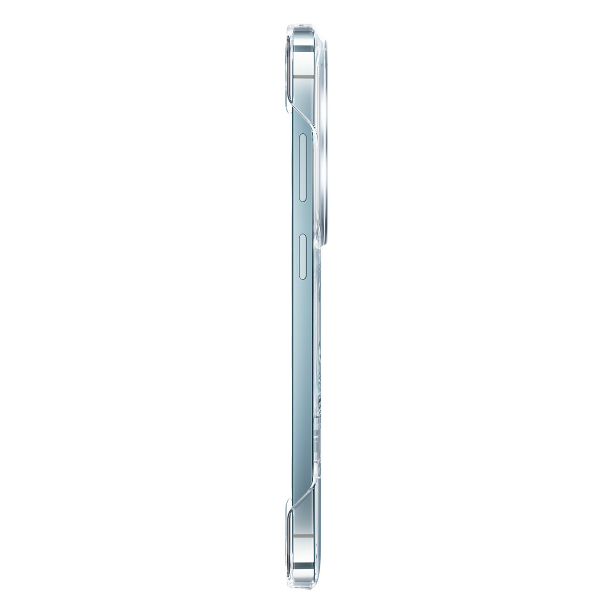 Torras Samsung Galaxy S26 Ultra Ostand Slim Serisi Magsafe Kapak – Şeffaf görseli 3