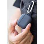 Uniq Apple Airpods 3 (3.nesil) Nexo Silikon Kılıf - Koyu Gri - Görsel 7