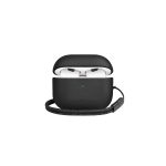 Uniq Apple Airpods 3 (3.nesil) Terra Genuine Deri Kılıf - Siyah