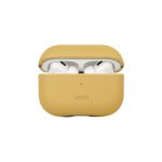 Uniq Apple Airpods Pro 2 (2.nesil) Lyden DS Deri Kılıf - Sarı