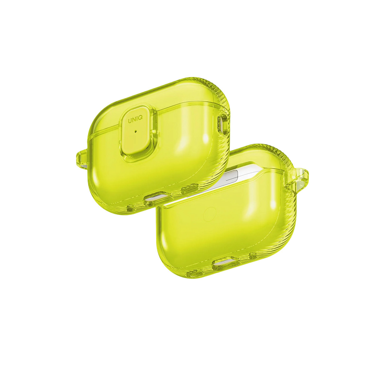 Uniq Apple Airpods Pro 3 (3.nesil) Glase Pro Kilitli Kılıf – Yeşil görseli 1