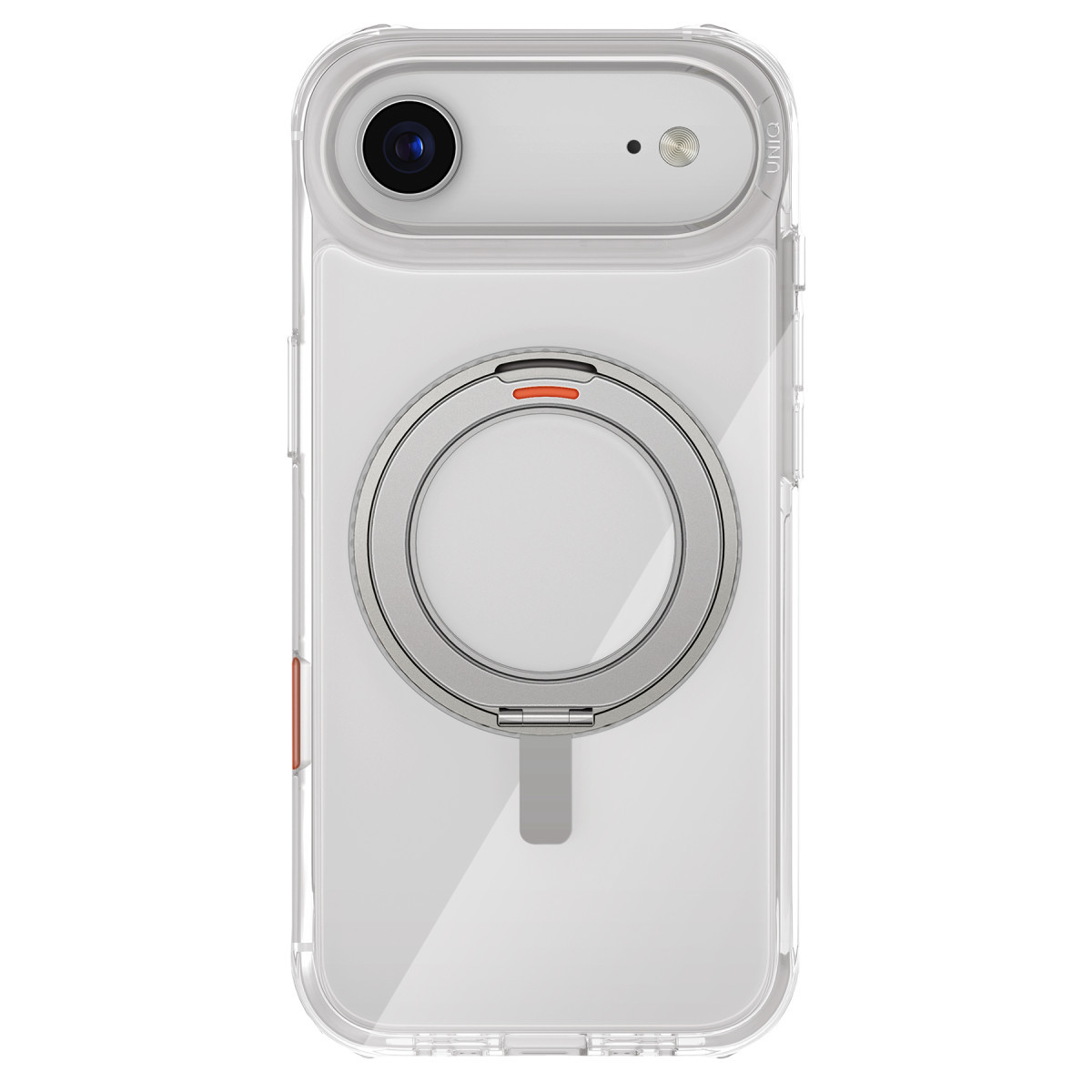 Uniq Apple iPhone 17 Air Swivix Rotating Kickstand Kapak – Şeffaf görseli 2