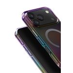 Uniq Apple iPhone 17 Pro Max Iridescia Magsafe Kapak - Dark Rainbow - Görsel 2