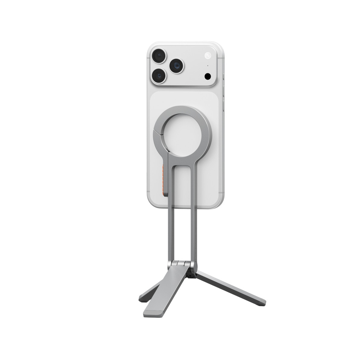 Uniq Arcus Magsafe Destekli Selfie Tripod Stand  – Gümüş görseli 2