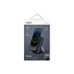 Uniq Hoveo 5.000mAh Manyetik PD Kablosuz Type-C Standlı Powerbank - Lacivert - Görsel 4