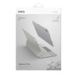 Uniq Apple iPad Pro 11 (2022) Venno Pro Manyetik Klavyeli Tablet Kılıfı - Beyaz - Görsel 6
