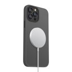 Uniq Apple iPhone 14 Plus Lino Hue Magsafe Kapak - Gri - Görsel 3