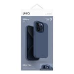 Uniq Apple iPhone 15 Pro Lino Hue Magsafe Kapak - Mavi - Görsel 5