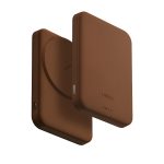 Uniq Lyden Lexa 5.000mAh Manyetik PD Kablosuz Type-C Powerbank - Kahverengi