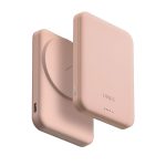 Uniq Lyden Lexa 5.000mAh Manyetik PD Kablosuz Type-C Powerbank - Pembe