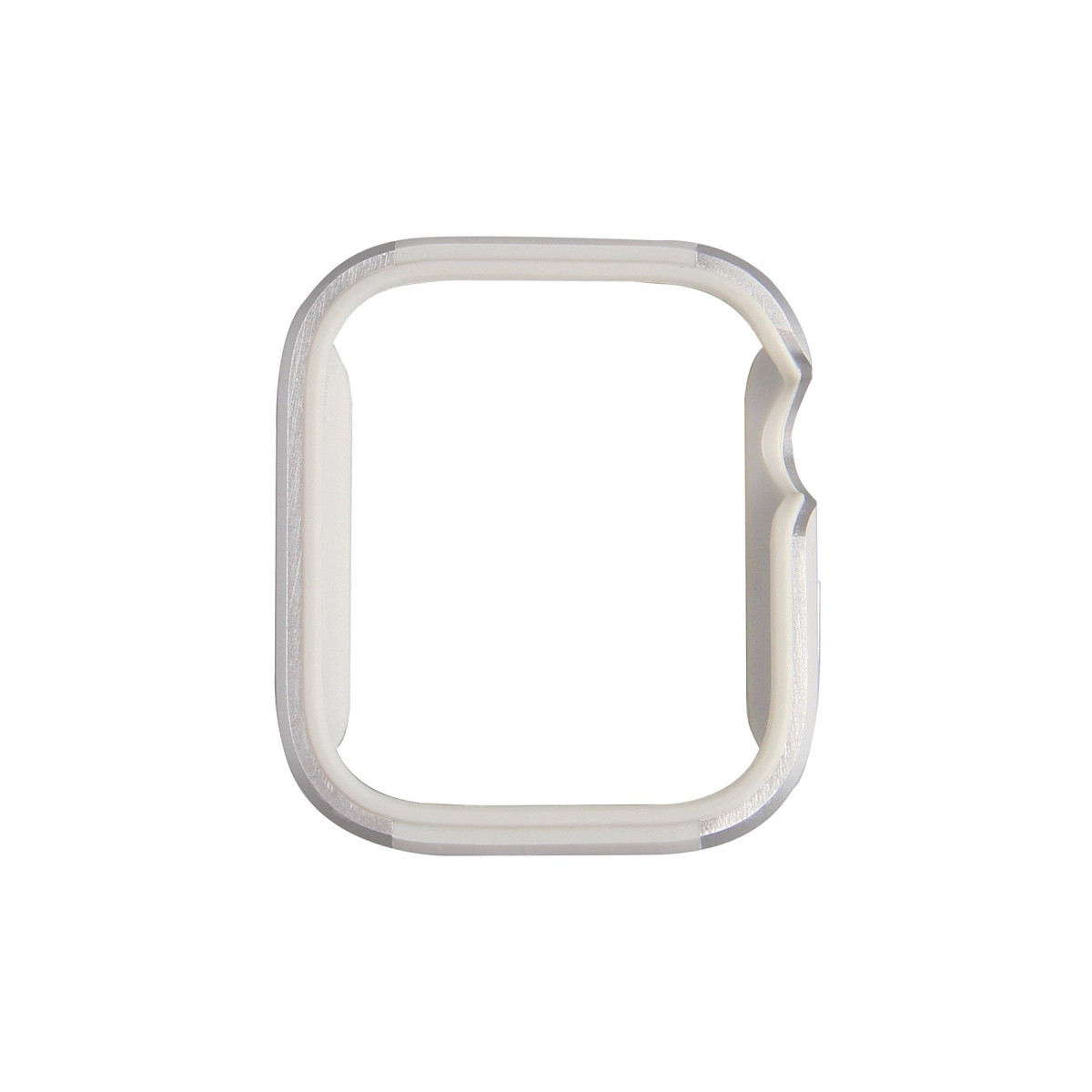 Uniq Apple Watch 46mm Valencia Saat Kasa Koruyucu – Gümüş görseli 3