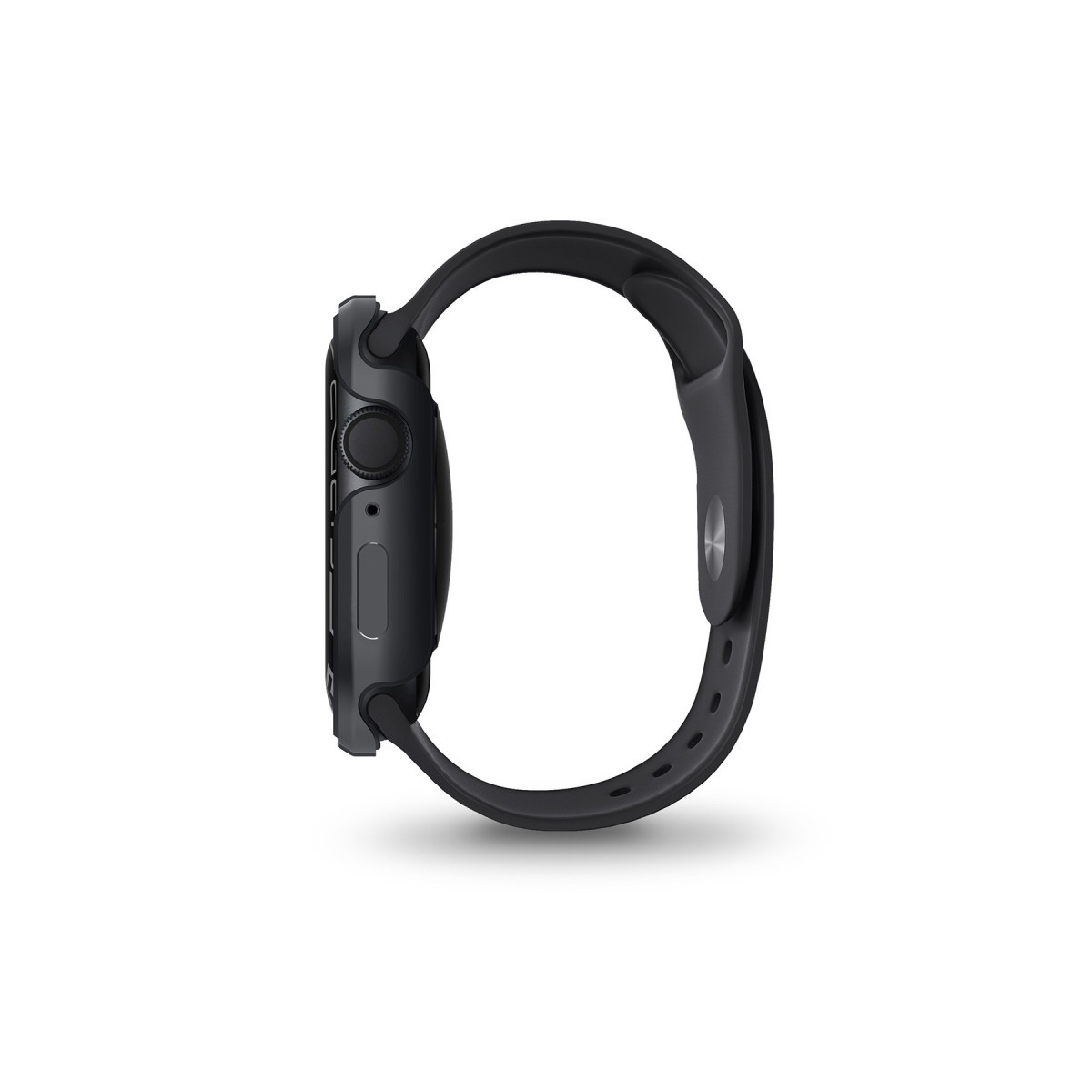 Uniq Apple Watch 46mm Valencia Saat Kasa Koruyucu – Siyah görseli 3