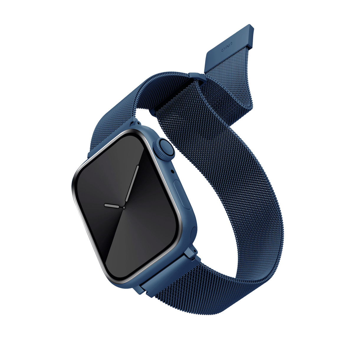 Uniq Apple Watch Ultra 49mm Dante Pro Çelik Örgü Kordon – Mavi görseli 2