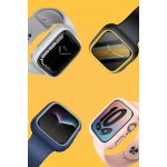 Uniq Apple Watch 45mm Moduo Camlı Kasa Ekran Koruyucu - Lacivert-Gri - Görsel 7