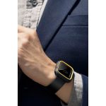Uniq Apple Watch 45mm Moduo Camlı Kasa Ekran Koruyucu - Sarı-Beyaz - Görsel 6