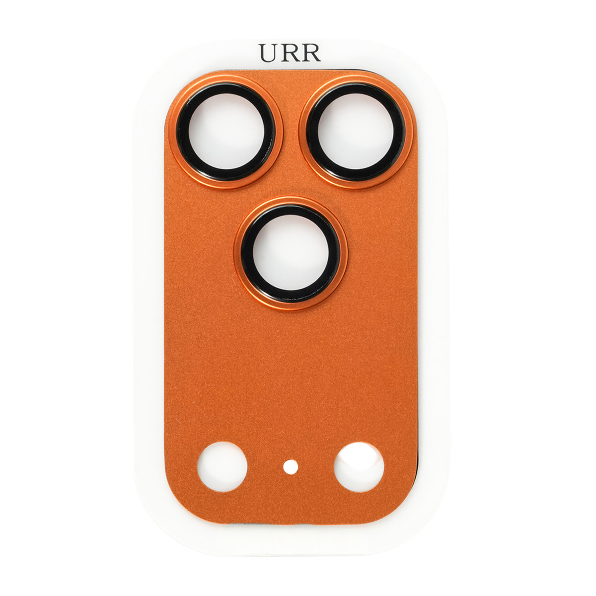 URR Apple iPhone 17 Pro Armor 3D Kamera Lens Koruyucu – Turuncu görseli 2