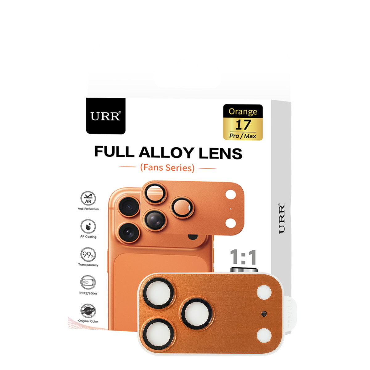 urr-apple-iphone-17-pro-fans-series-full-alloy-kamera-lens-koruyucu-turuncu-web URR Apple iPhone 17 Pro Fans Series Full Alloy Kamera Lens Koruyucu - Turuncu - Görsel 1