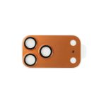URR Apple iPhone 17 Pro Max Fans Series Full Alloy Kamera Lens Koruyucu - Turuncu - Görsel 2