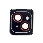 URR Apple iPhone 14 Fan Series AR Kamera Lens Koruyucu - Kırmızı