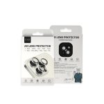 URR Apple iPhone 14 Titanium Alloy AR Kamera Lens Koruyucu - Gümüş - Görsel 2
