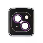 URR Apple iPhone 15 Titanium Alloy AR Kamera Lens Koruyucu - Pembe