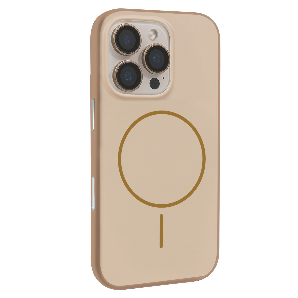 URR Apple iPhone 16 Pro Lamda Matte iBeats Magsafe Kapak – Gold görseli 1